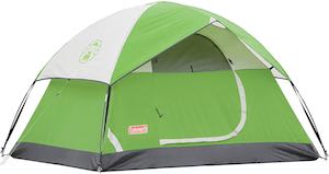 Coleman Sundome Tent for stargazing