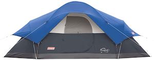 Coleman 8-Person Tent for Camping red canyon camping tent