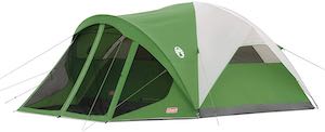 Coleman Dome Tent with Screen Room 6-person green